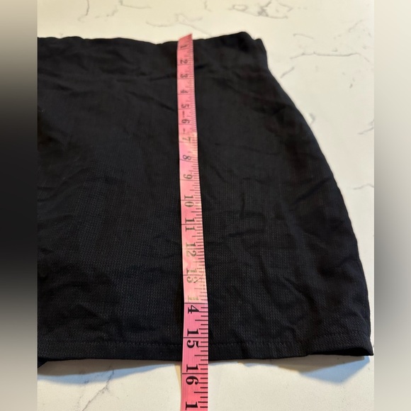 Unseem OG Black Unskirt Mini Wrap Skirt Sz Medium - Picture 6 of 9